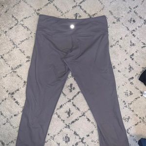 Lulu lemon purple calf high leggings